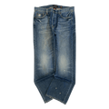 Ed Hardy Y2K Embroidered Distressed Denim Jeans W38 L34