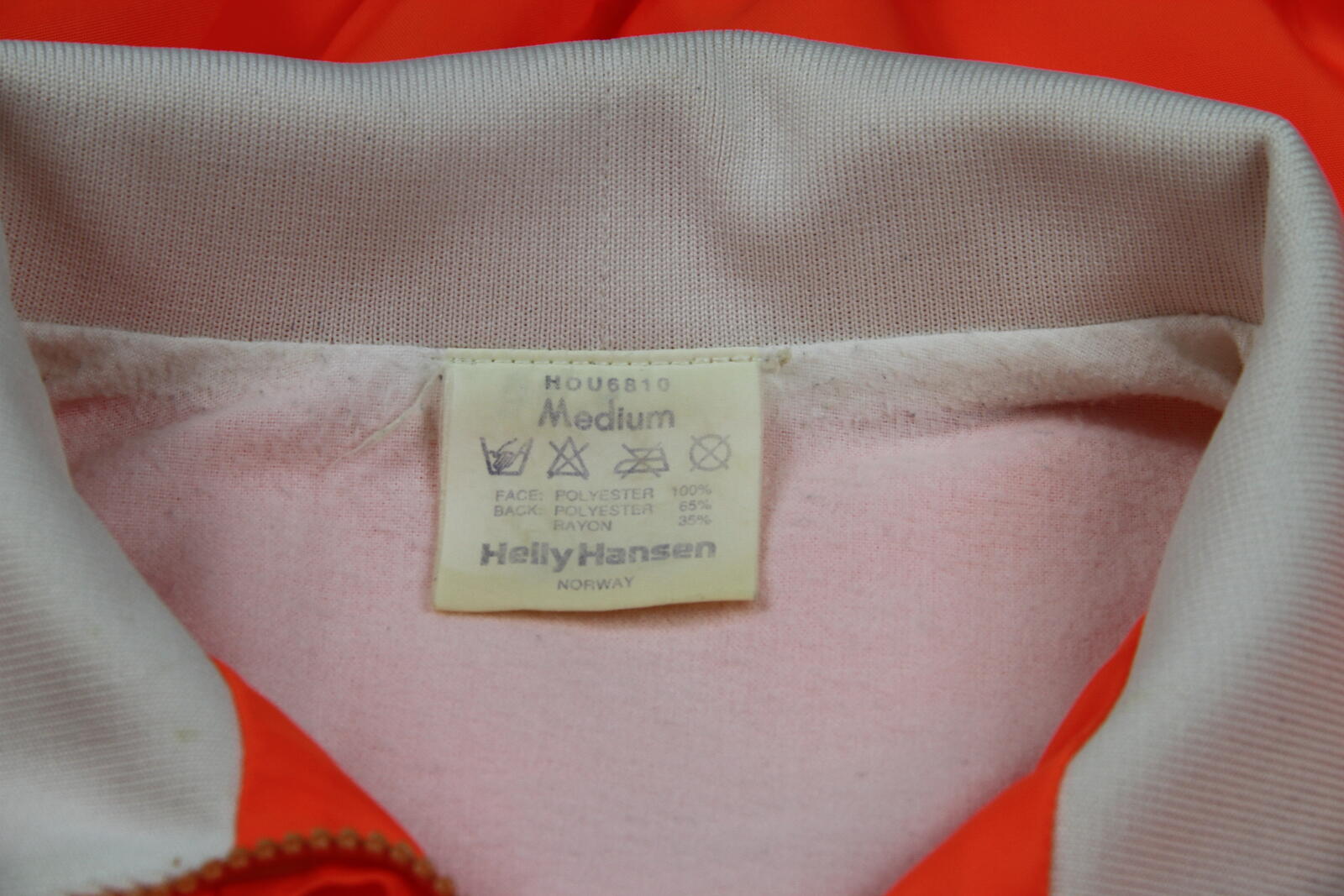 Helly Hansen Norway Vintage 90s Windbreaker Orange M