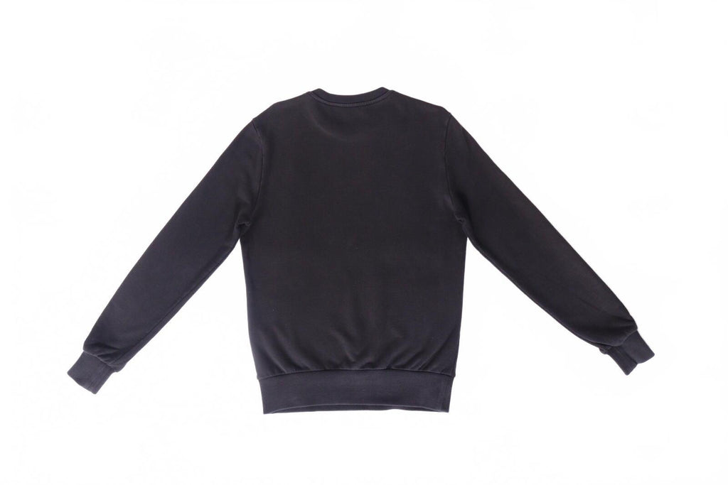 Hydrogen Rhinestone Crewneck Sweatshirt Black XS