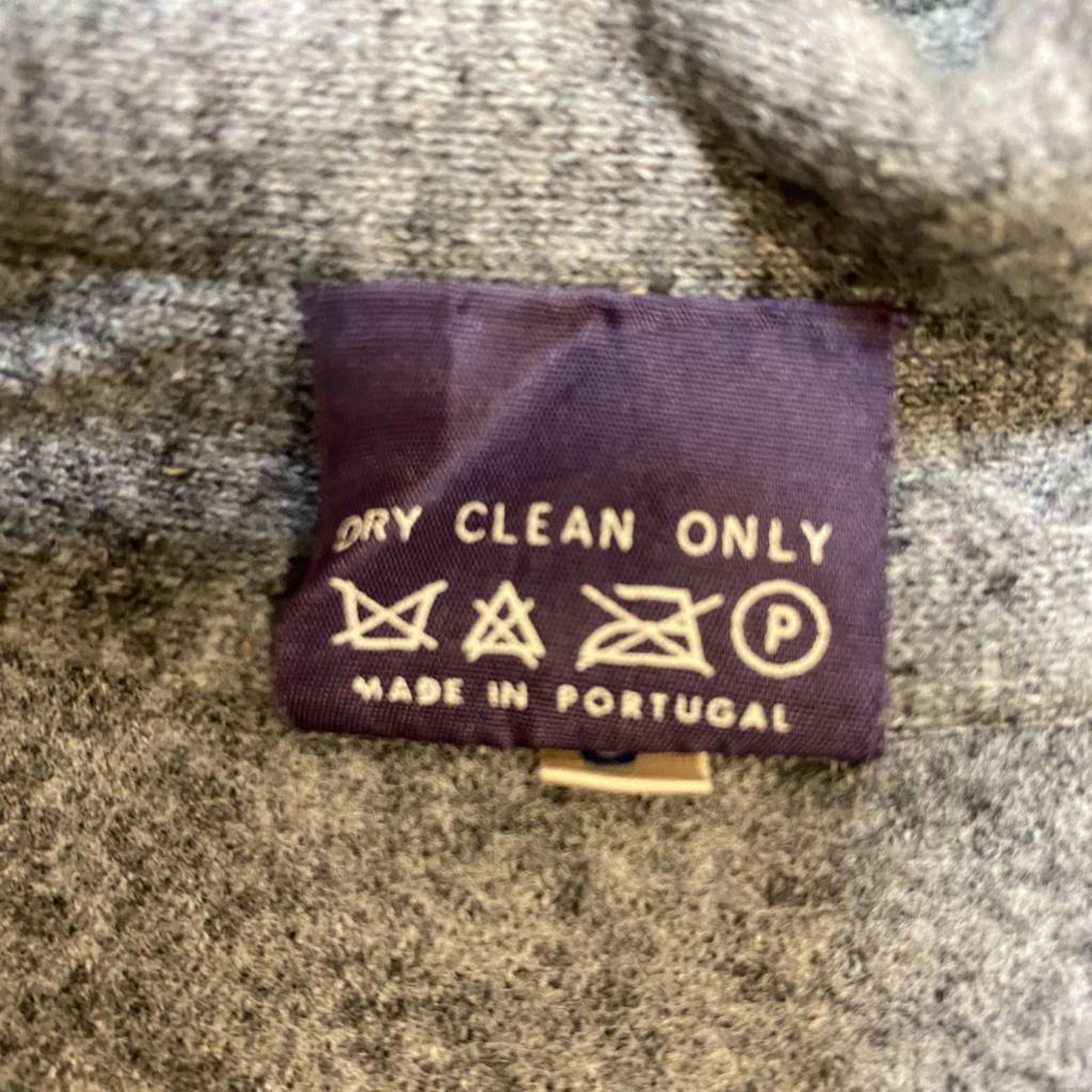 Sabre Vintage Button Up Long Sleeve Shirt Grey M