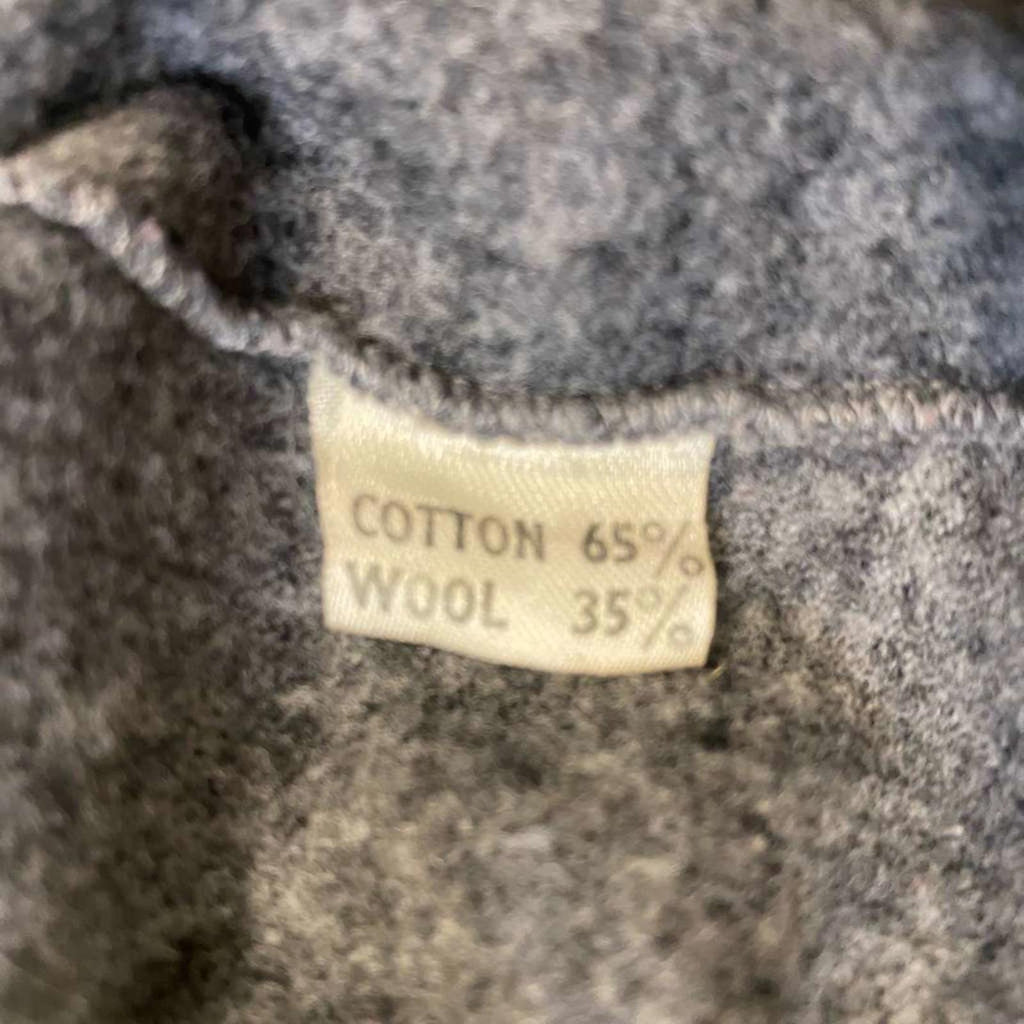 Sabre Vintage Button Up Long Sleeve Shirt Grey M