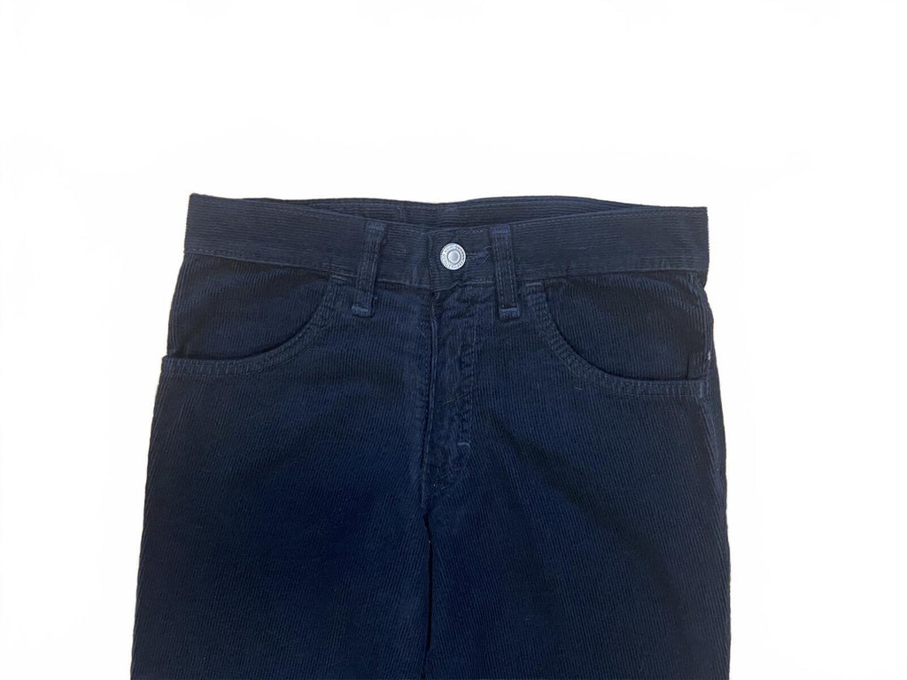 Soho Deadstock Women's Y2K Flared Corduroy Jean Black 14R