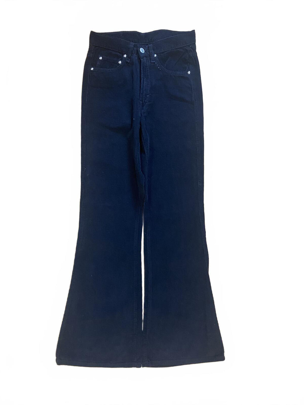 Raw Vibes Deadstock Women's Y2K Corduroy Flared Denim Jean 2