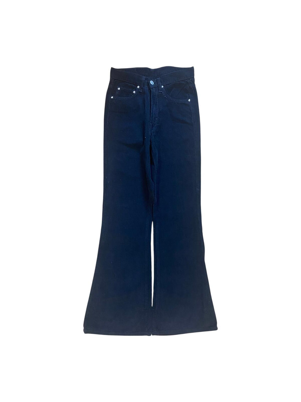Raw Vibes Deadstock Women's Y2K Corduroy Flared Denim Jean 2