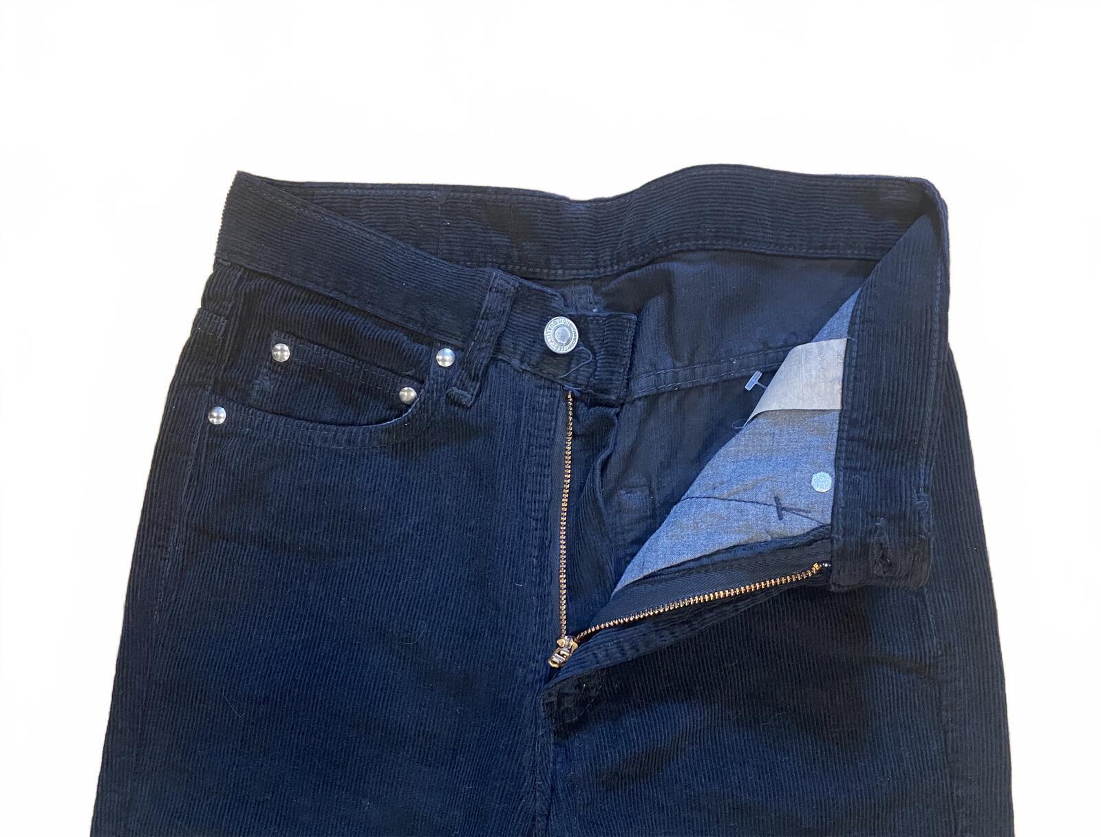 Raw Vibes Deadstock Women's Y2K Corduroy Flared Denim Jean 2