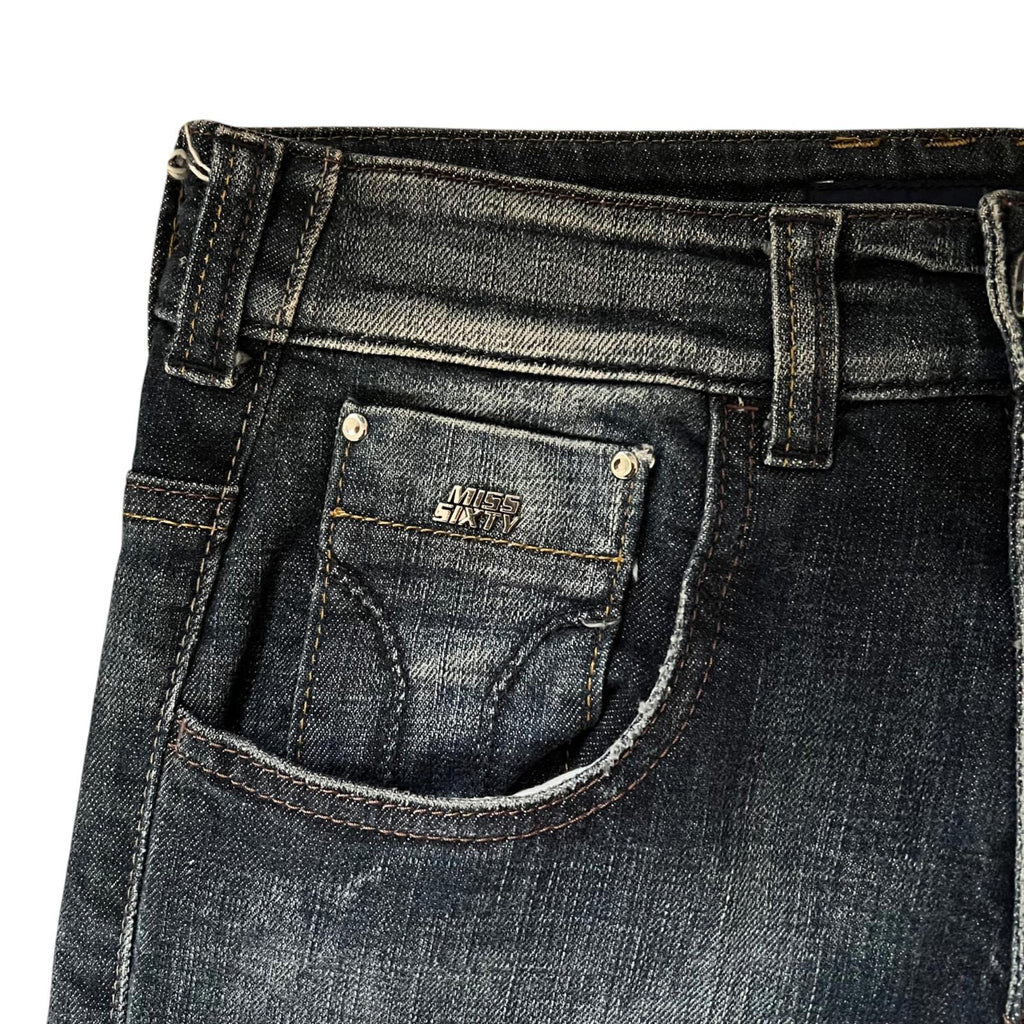 Miss Sixty Speed Fit Low Rise Boyfriend Denim Jeans Y2K 2