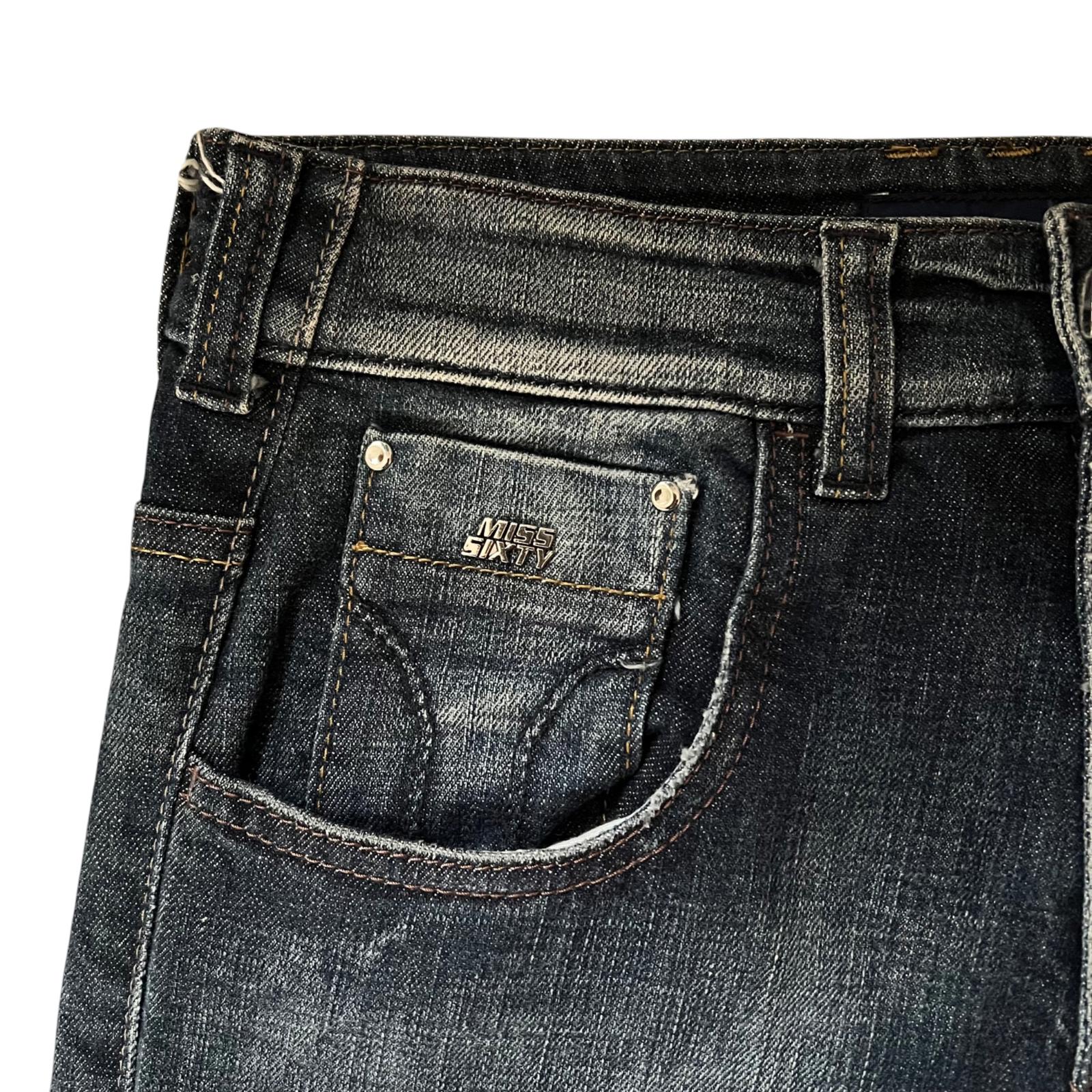 Miss Sixty Speed Fit Low Rise Boyfriend Denim Jeans Y2K 2