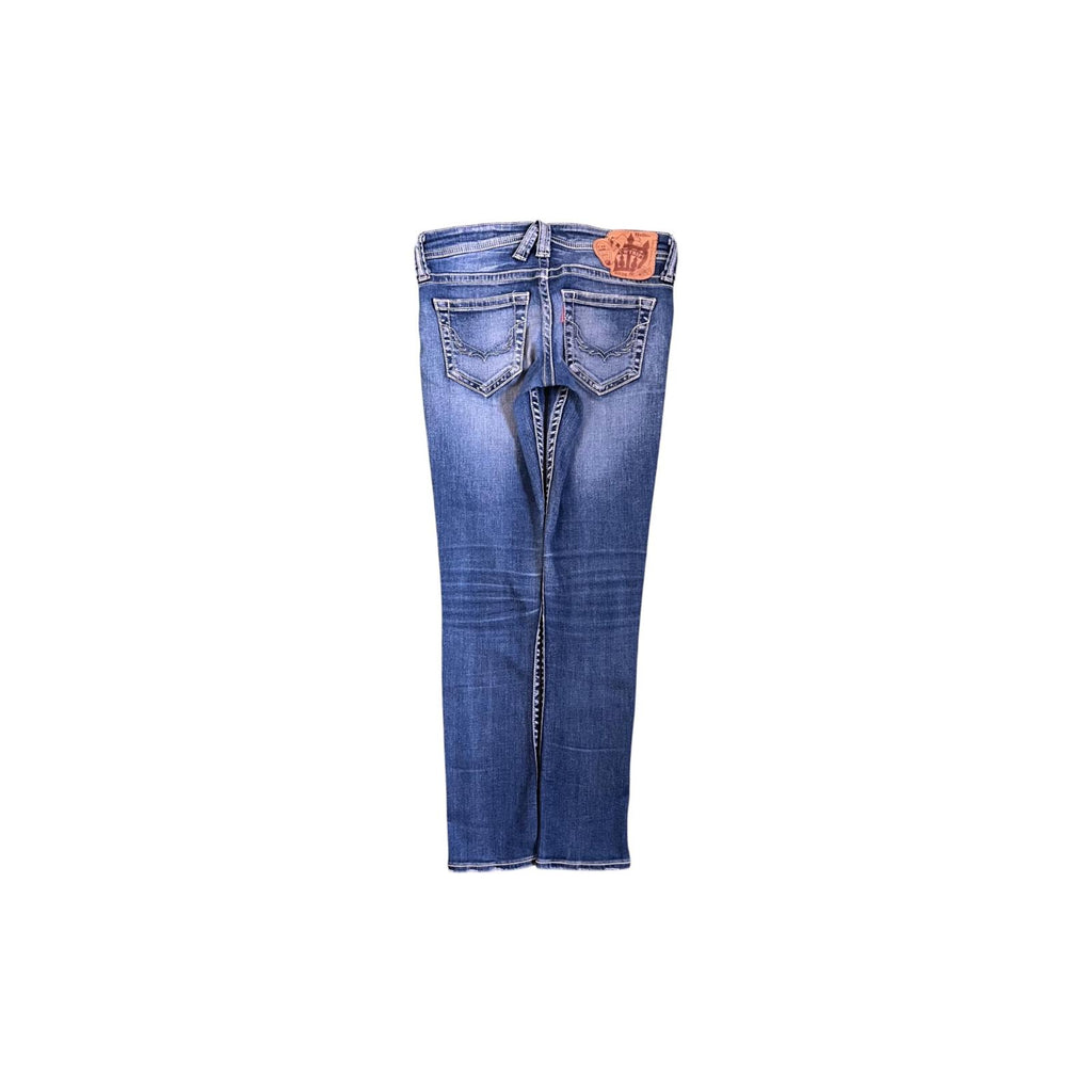 Rodeo Crowns Trip Japan Vintage Y2K Low Rise Skinny Denim Jeans 4