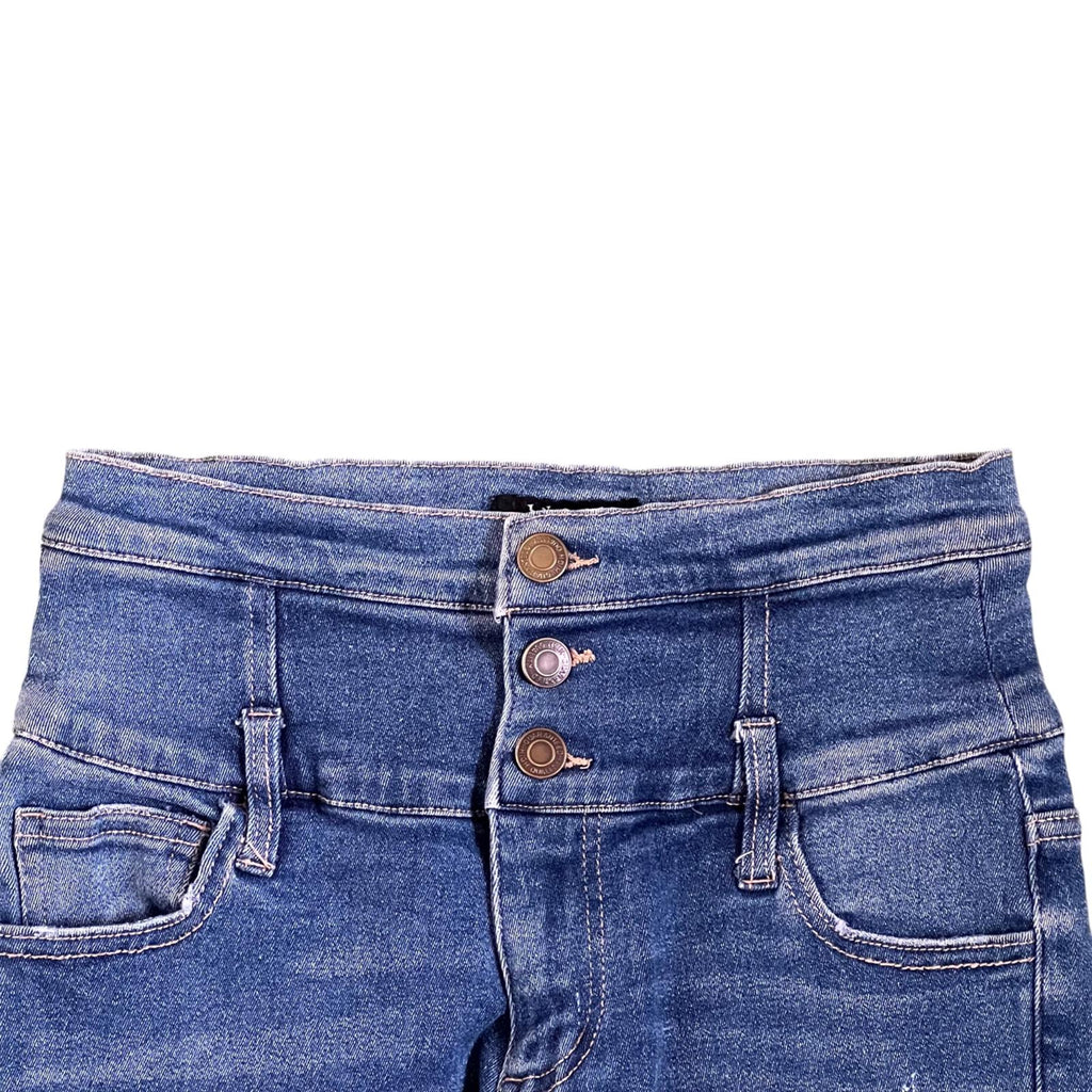 Ingni Vintage Y2K Japan Women's Distressed High Waist Skinny Jean 2