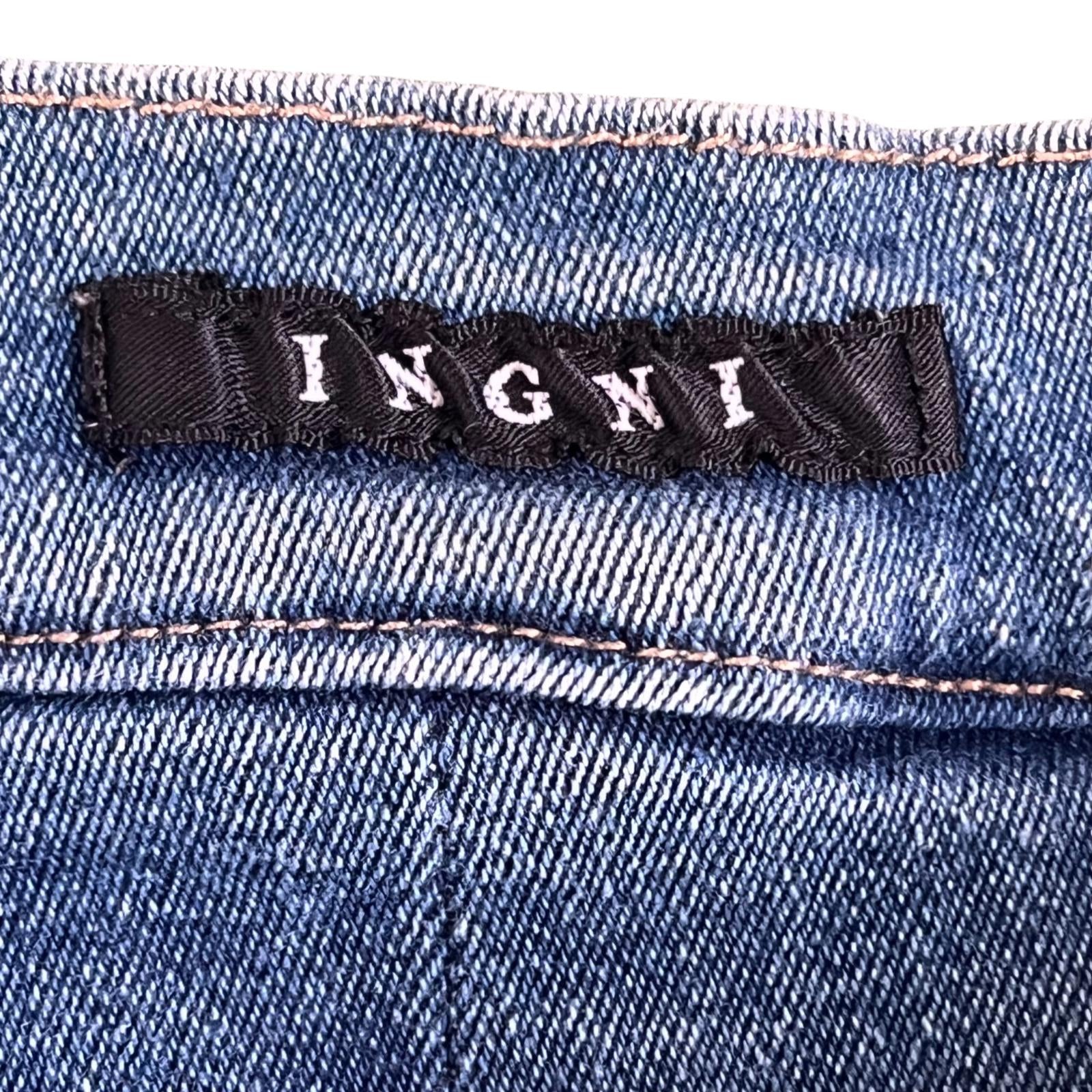 Ingni Vintage Y2K Japan Women's Distressed High Waist Skinny Jean 2