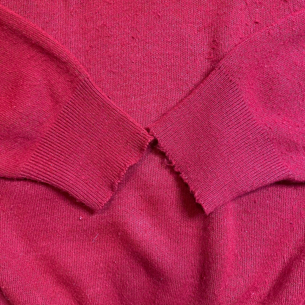 Wrangler Vintage Made in USA Knit Sweater Red L