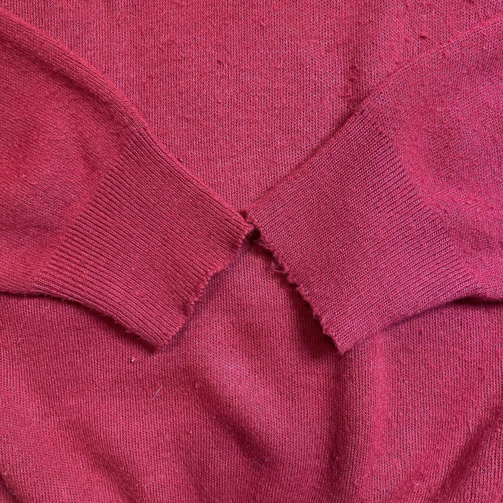 Wrangler Vintage Made in USA Knit Sweater Red L