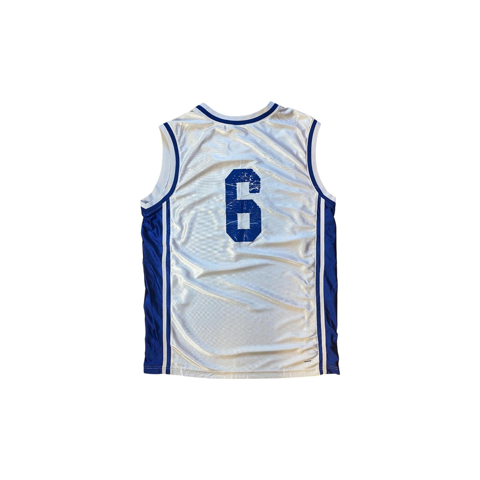 Nike Yonezawa Kubota Japan MBC 'Silver Label' Basketball Jersey White M