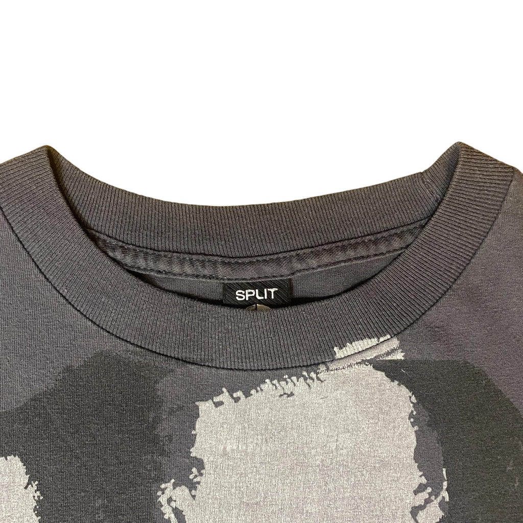 Split Skateboards Y2K Skull Short Sleeve T Shirt Grey M