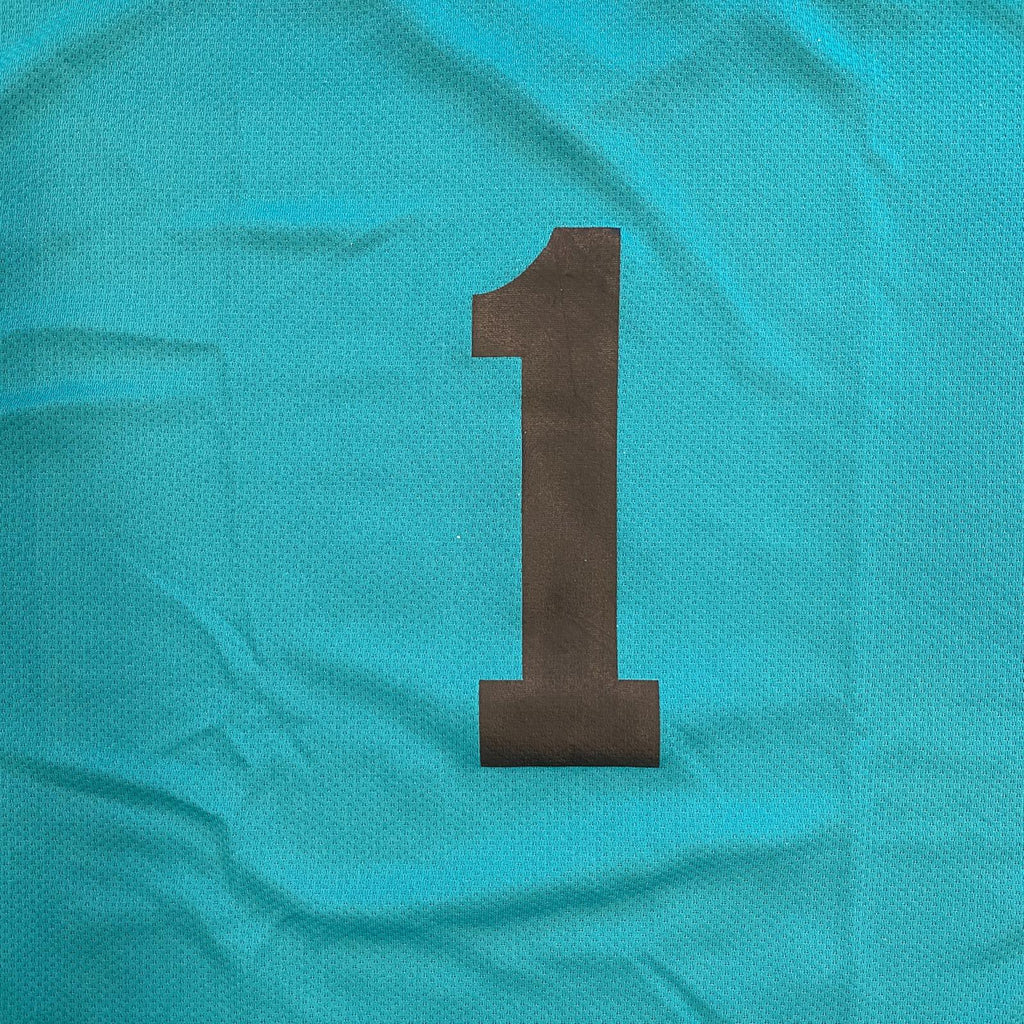 Mudbugs Hockey V-Neck Jersey Teal Unisex L