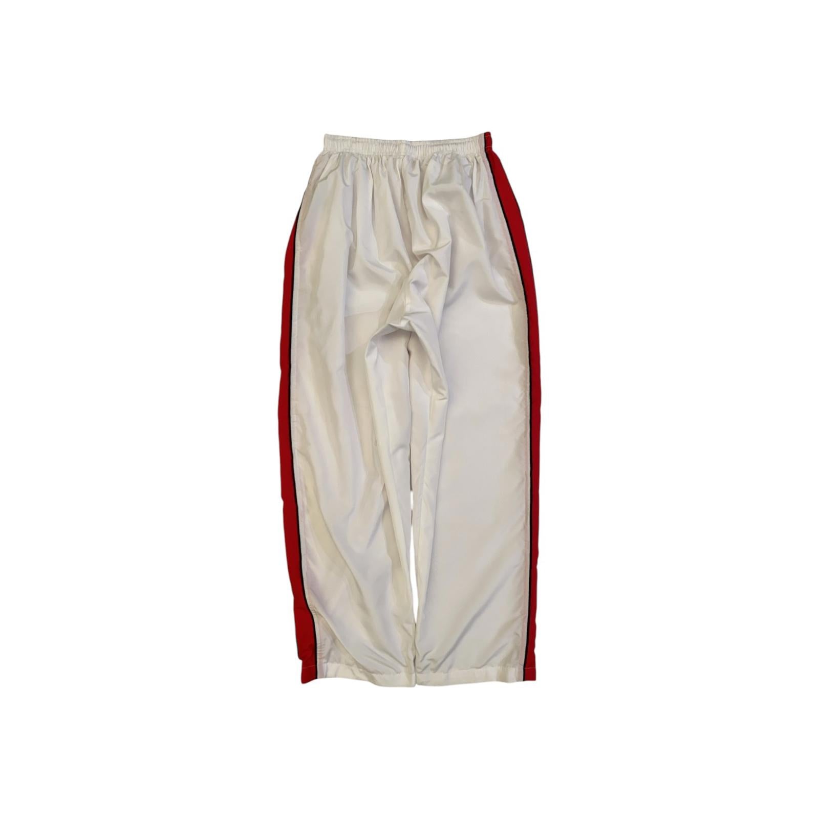 Karl Kani 90s Hip Hop Track Trouser White M