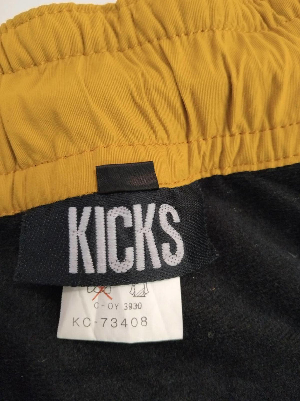 Kicks Japan Y2K New Wave Cargo Trouser Yellow M