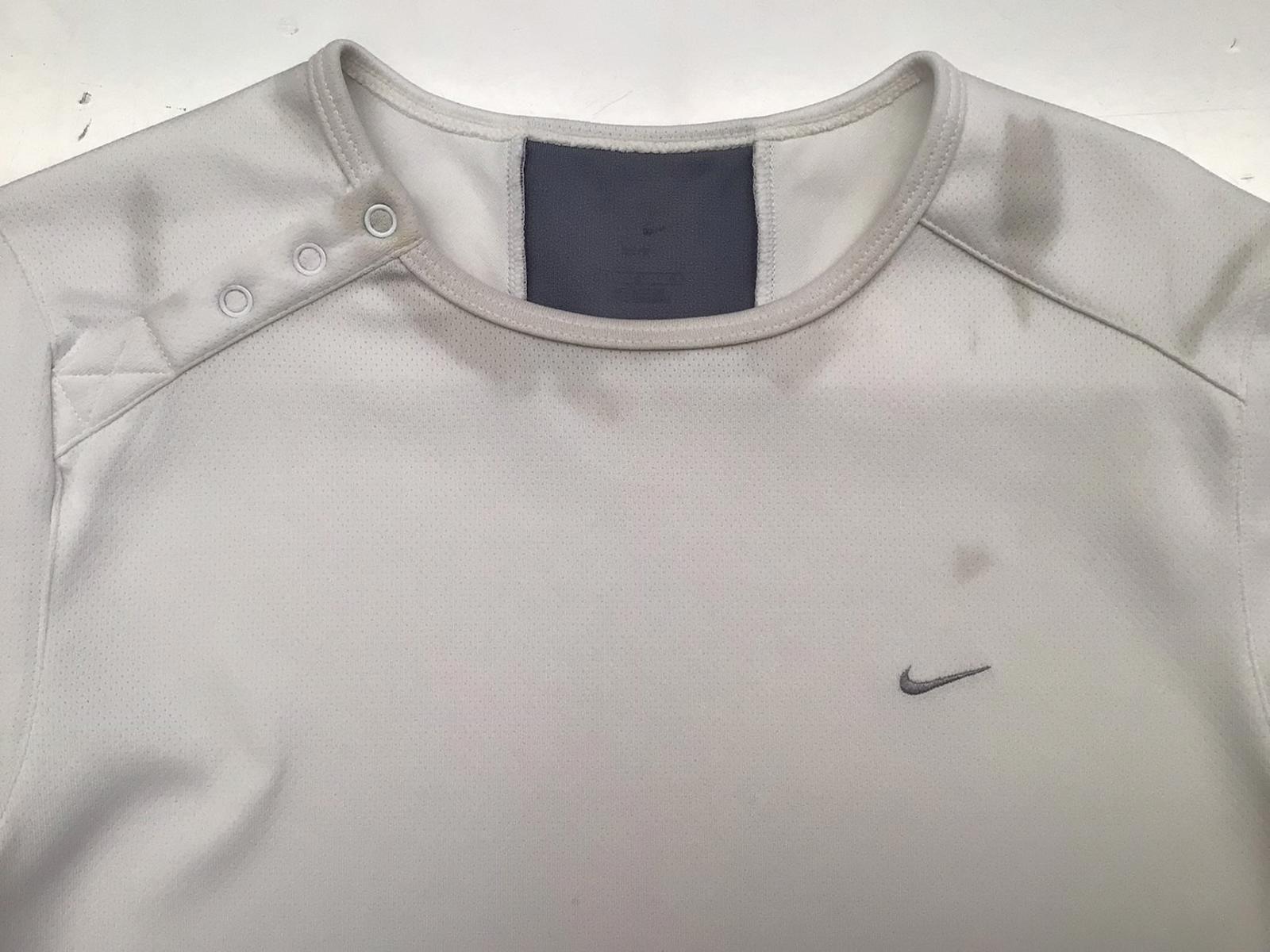 Nike Long Sleeve Athletic Shirt White S