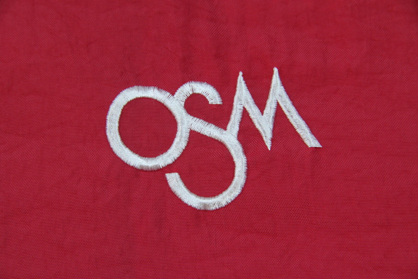 Osaka School of Music Japan Vintage 80s Windbreaker Red M