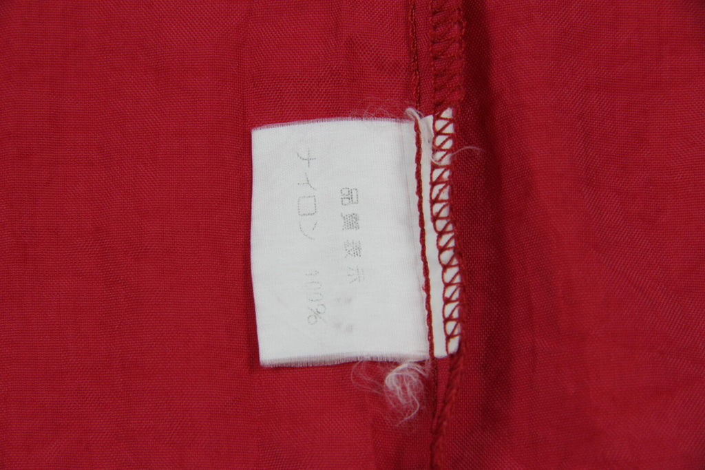 Osaka School of Music Japan Vintage 80s Windbreaker Red M