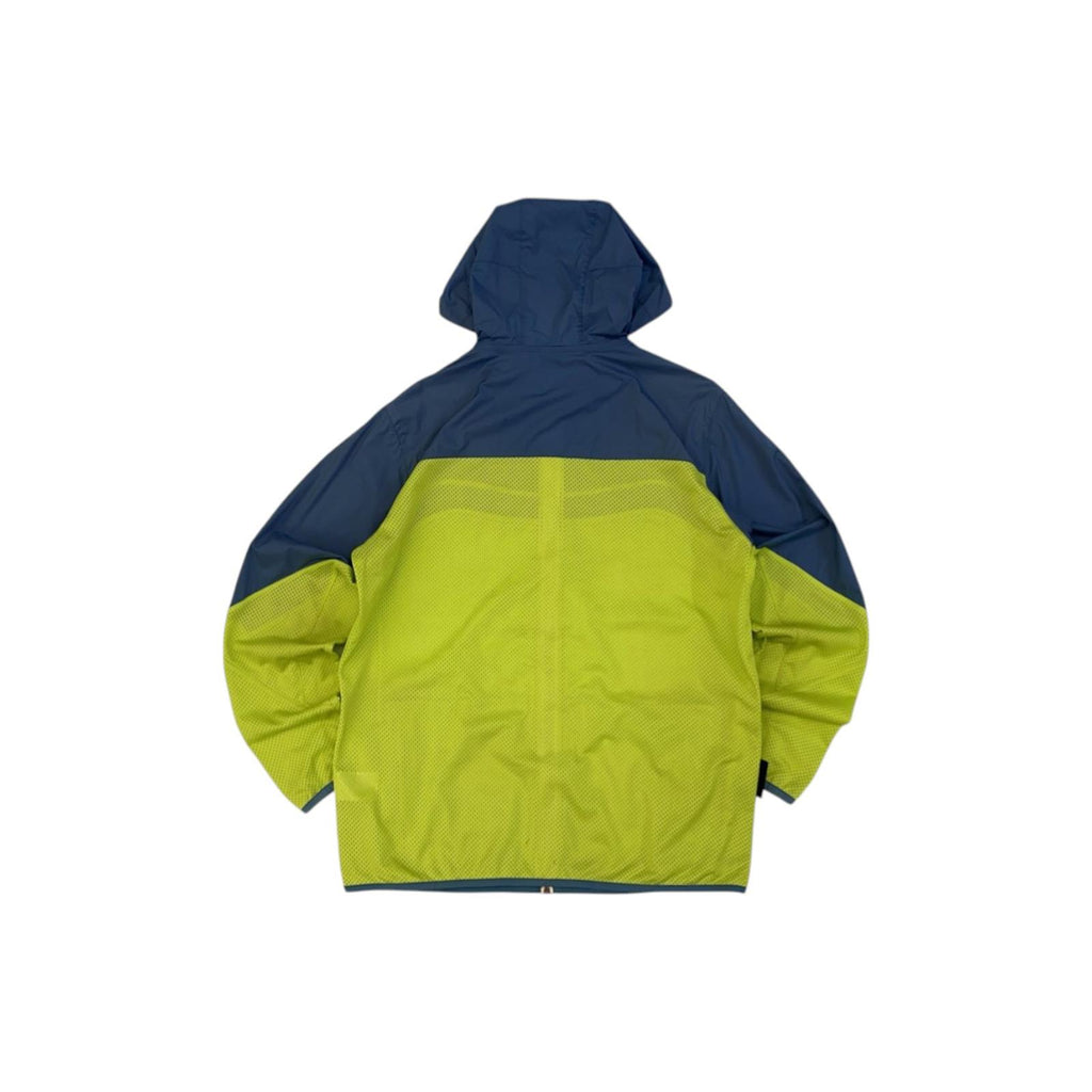 Lowe Alpine Colorblock Hooded Windbreaker Yellow M