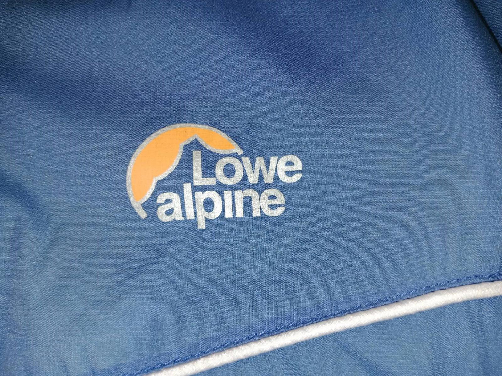 Lowe Alpine Colorblock Hooded Windbreaker Yellow M