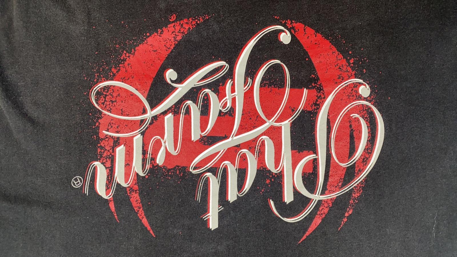 Phat Farm Men's Y2K Hip Hop T-Shirt Graphic Logo Black XL