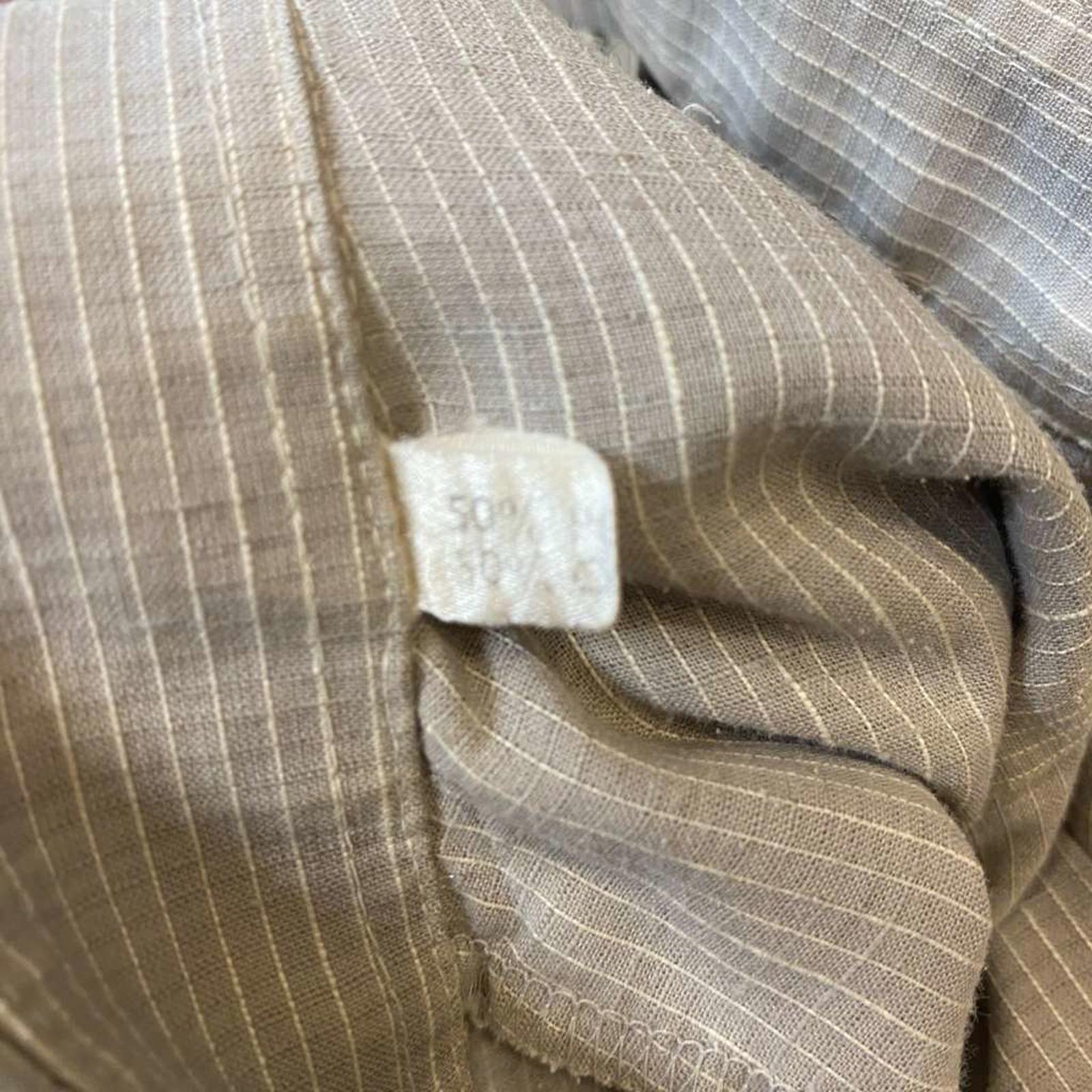 Jean Pierre Vintage 1970s Made in England Men's Long Sleeve Button Up Shirt Grey M