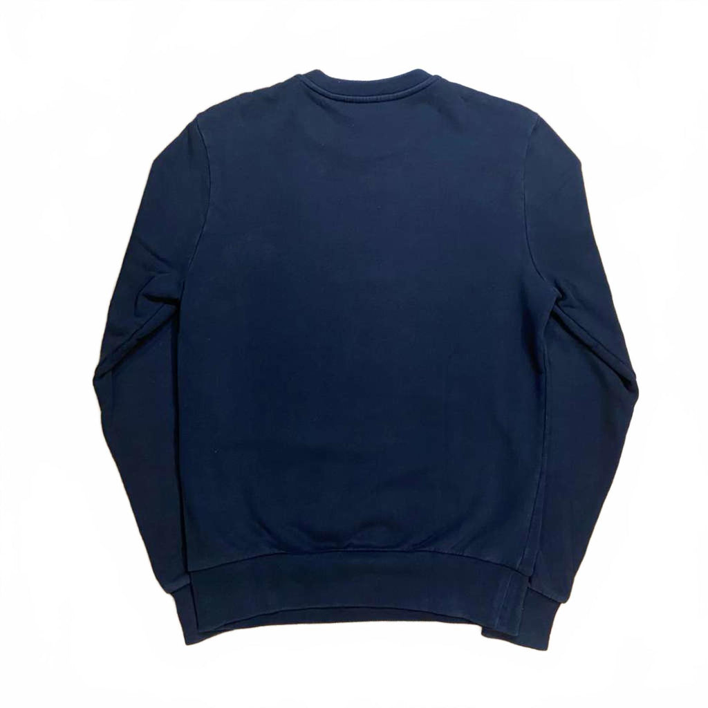 Hydrogen Rhinestone Crewneck Sweatshirt Black XS