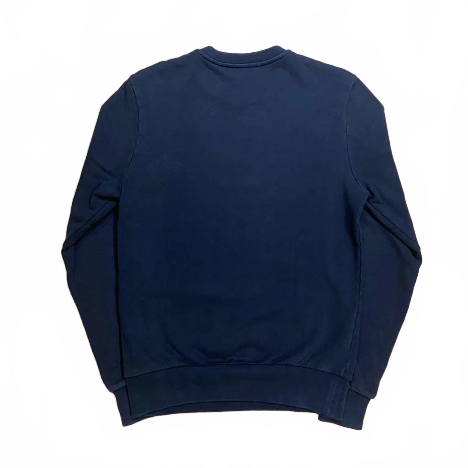 Hydrogen Rhinestone Crewneck Sweatshirt Black XS