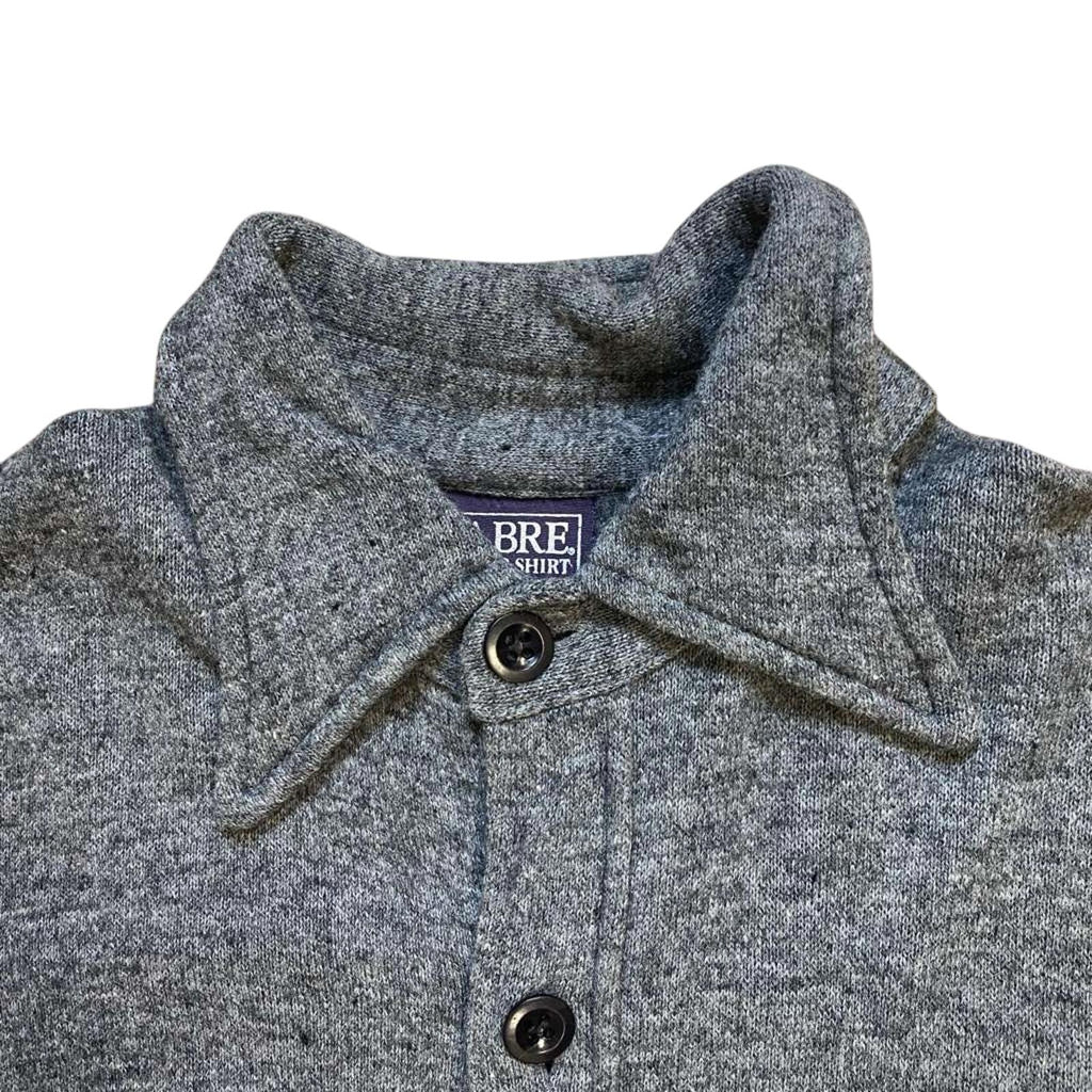 Sabre Vintage Button Up Long Sleeve Shirt Grey M