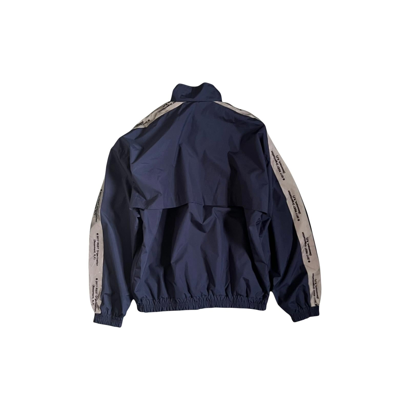 Resistance Y2K Made in Korea Windbreaker Navy L