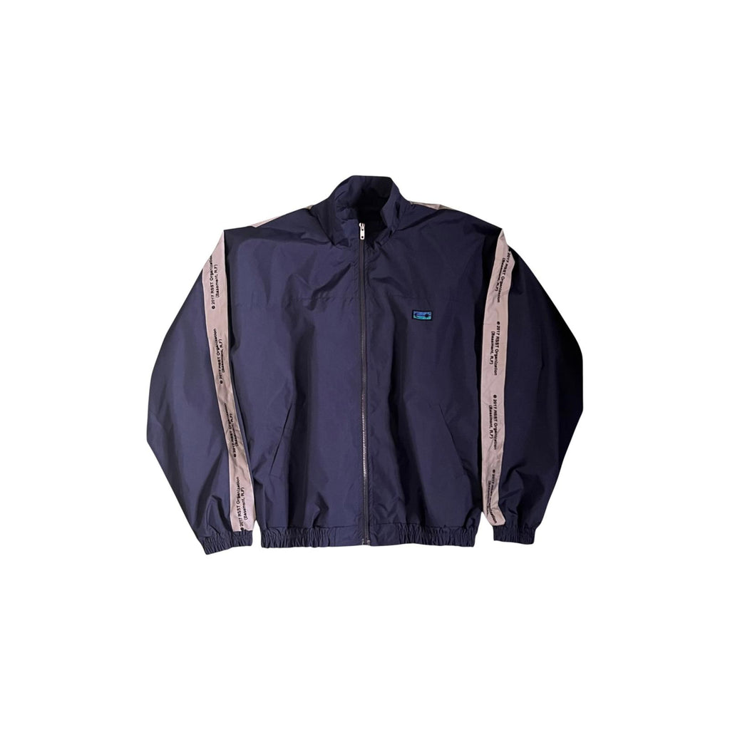 Resistance Y2K Made in Korea Windbreaker Navy L