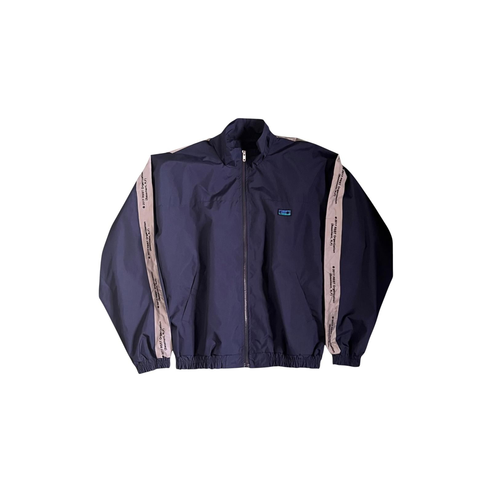 Resistance Y2K Made in Korea Windbreaker Navy L