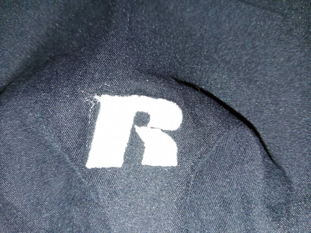 Russell Athletic Team Issue Warm Up Pullover Windbreaker Black S