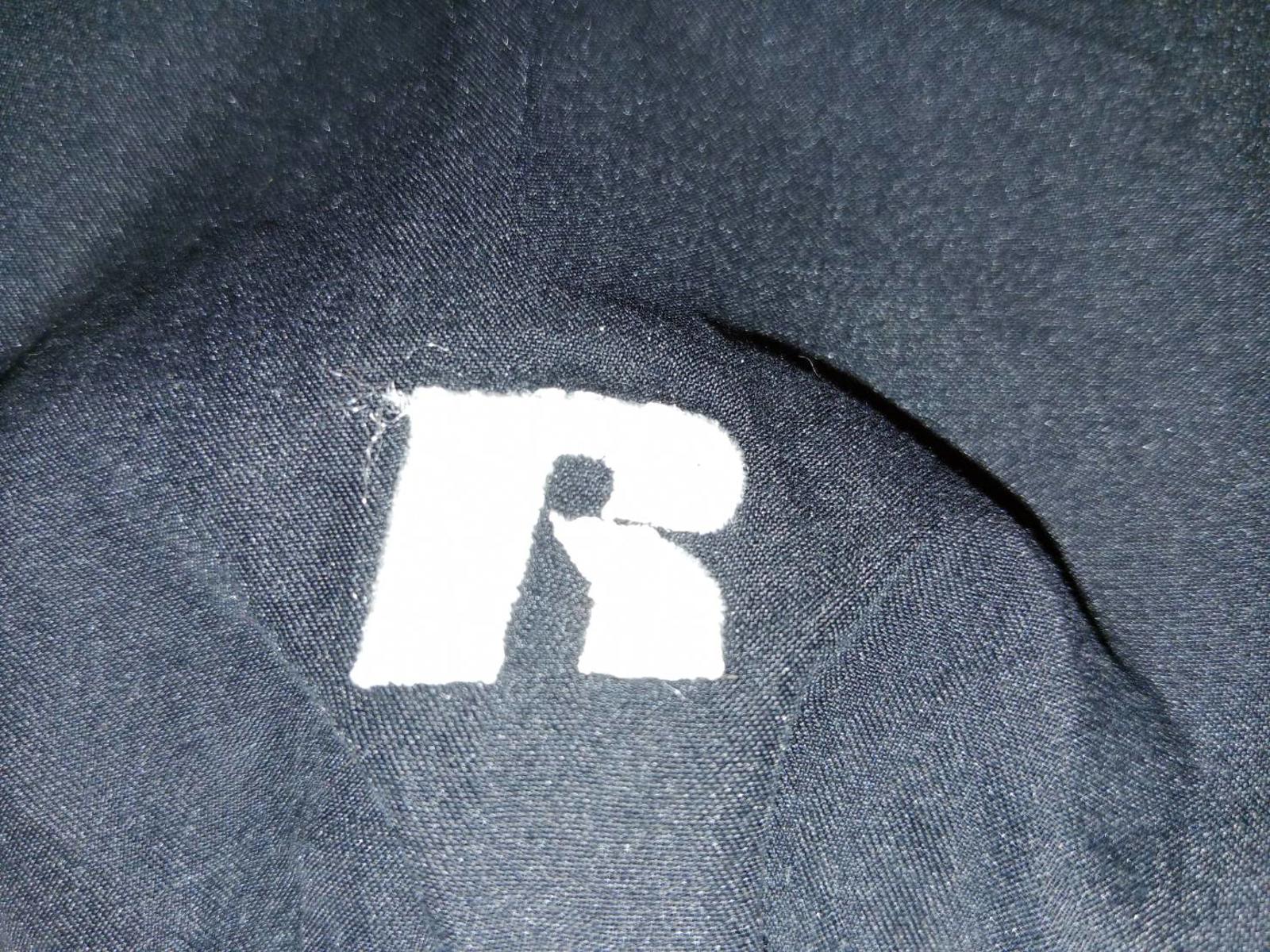 Russell Athletic Team Issue Warm Up Pullover Windbreaker Black S