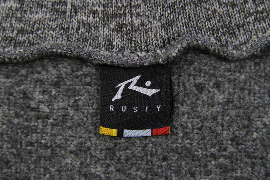 Rusty Surf Women's Y2K Embroidered Hoodie Grey M