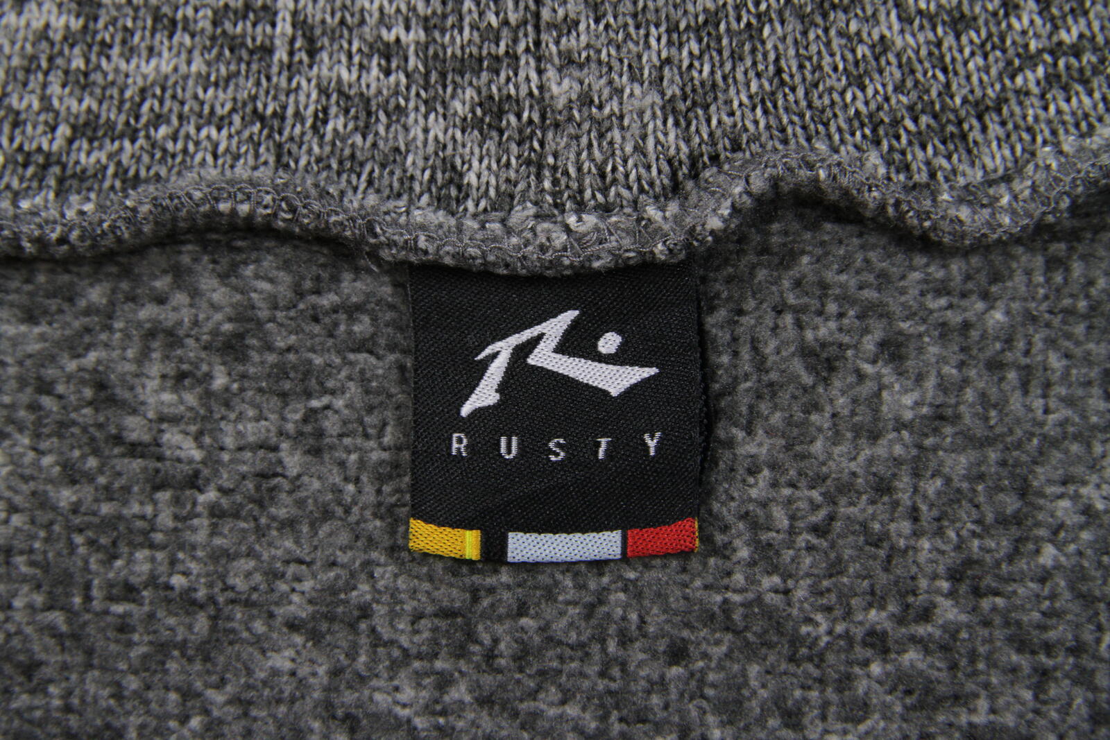 Rusty Surf Women's Y2K Embroidered Hoodie Grey M