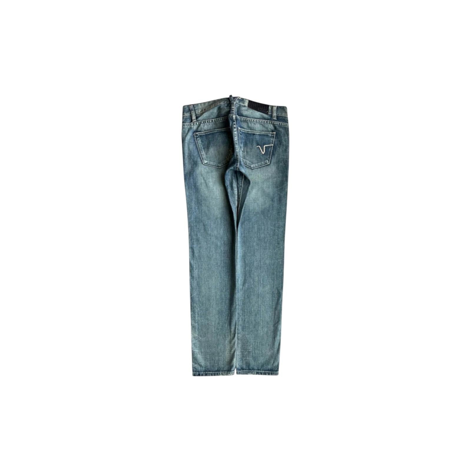 Von Dutch Vintage Y2K Women's Chic Low Rise Slim Denim Jeans 4