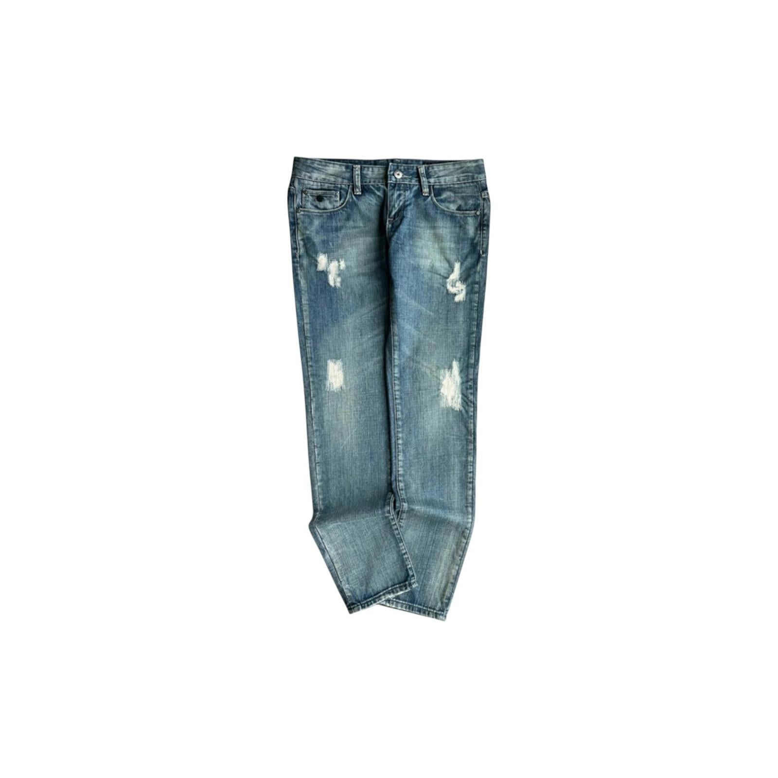 Von Dutch Vintage Y2K Women's Chic Low Rise Slim Denim Jeans 4