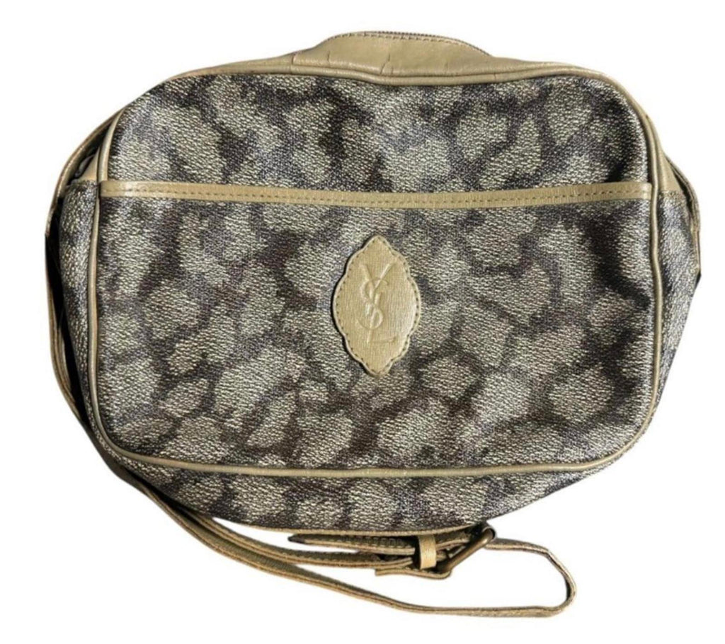 Yves Saint Laurent Vintage 1980s Giraffe Print Shoulder Bag