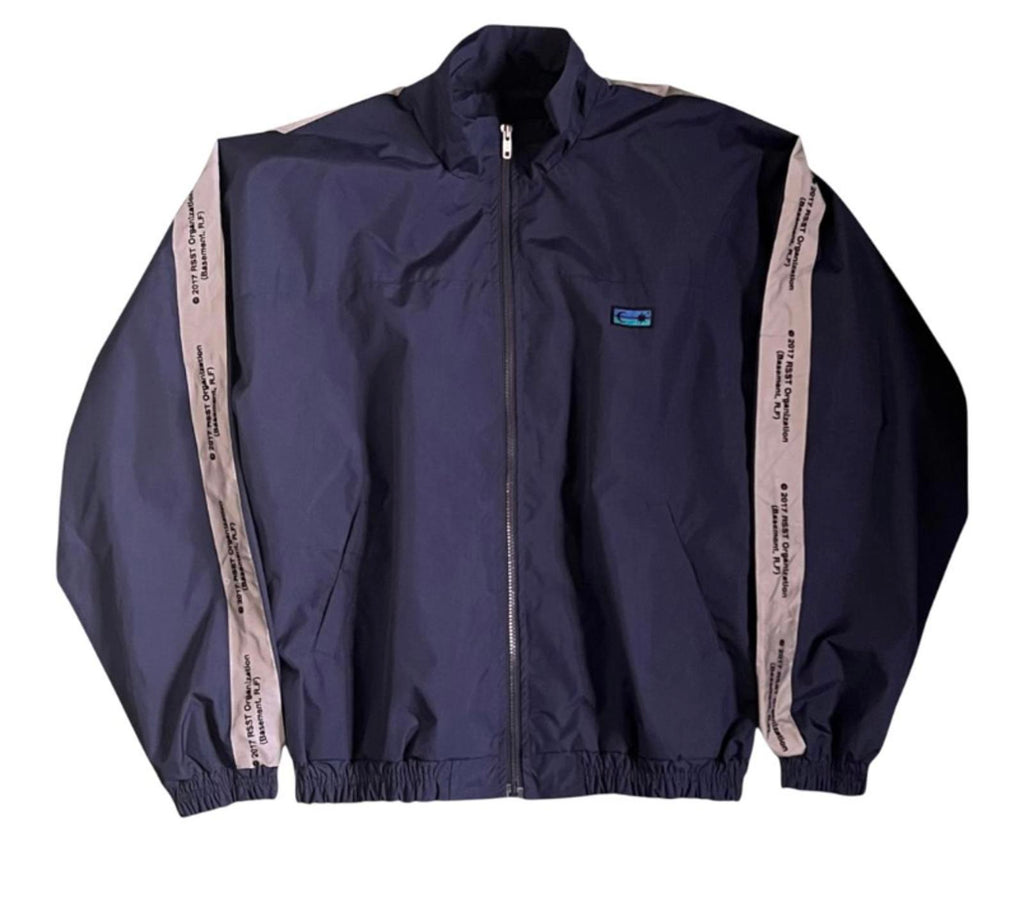 Resistance Y2K Made in Korea Windbreaker Navy L
