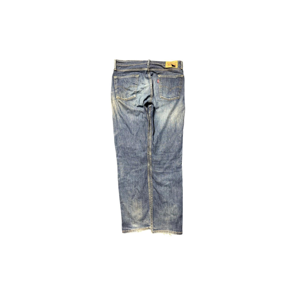 Levi's 527 Slim Bootcut Extra Ripped Denim Jean W33 L32