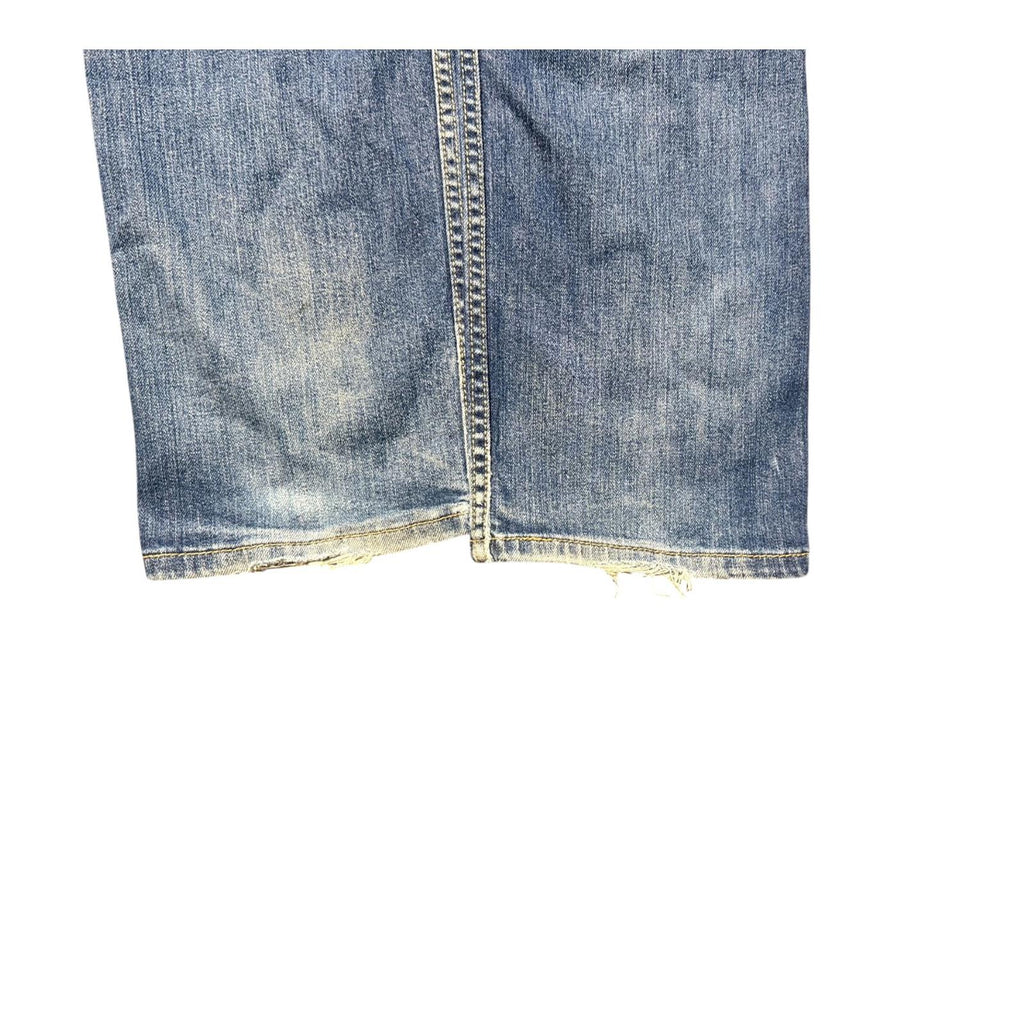 Levi's 527 Slim Bootcut Extra Ripped Denim Jean W33 L32