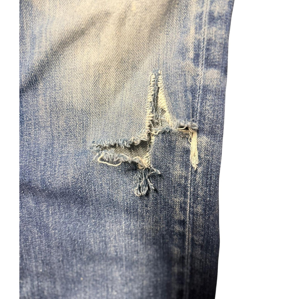 Levi's 527 Slim Bootcut Extra Ripped Denim Jean W33 L32