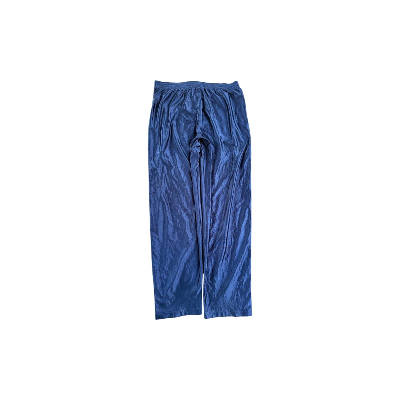 Nike 1990’s Baggy Popper Side Snap Track Pants Blue L