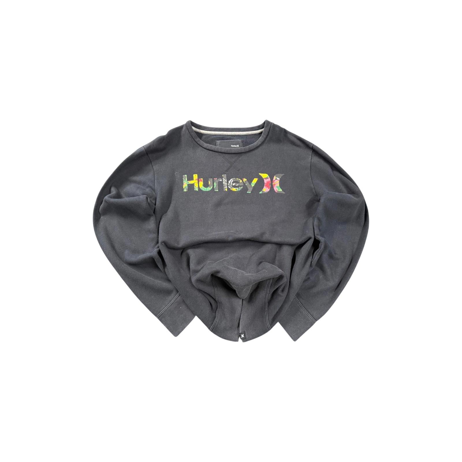 Hurley Vintage Women's Y2K Sweatshirt Black M