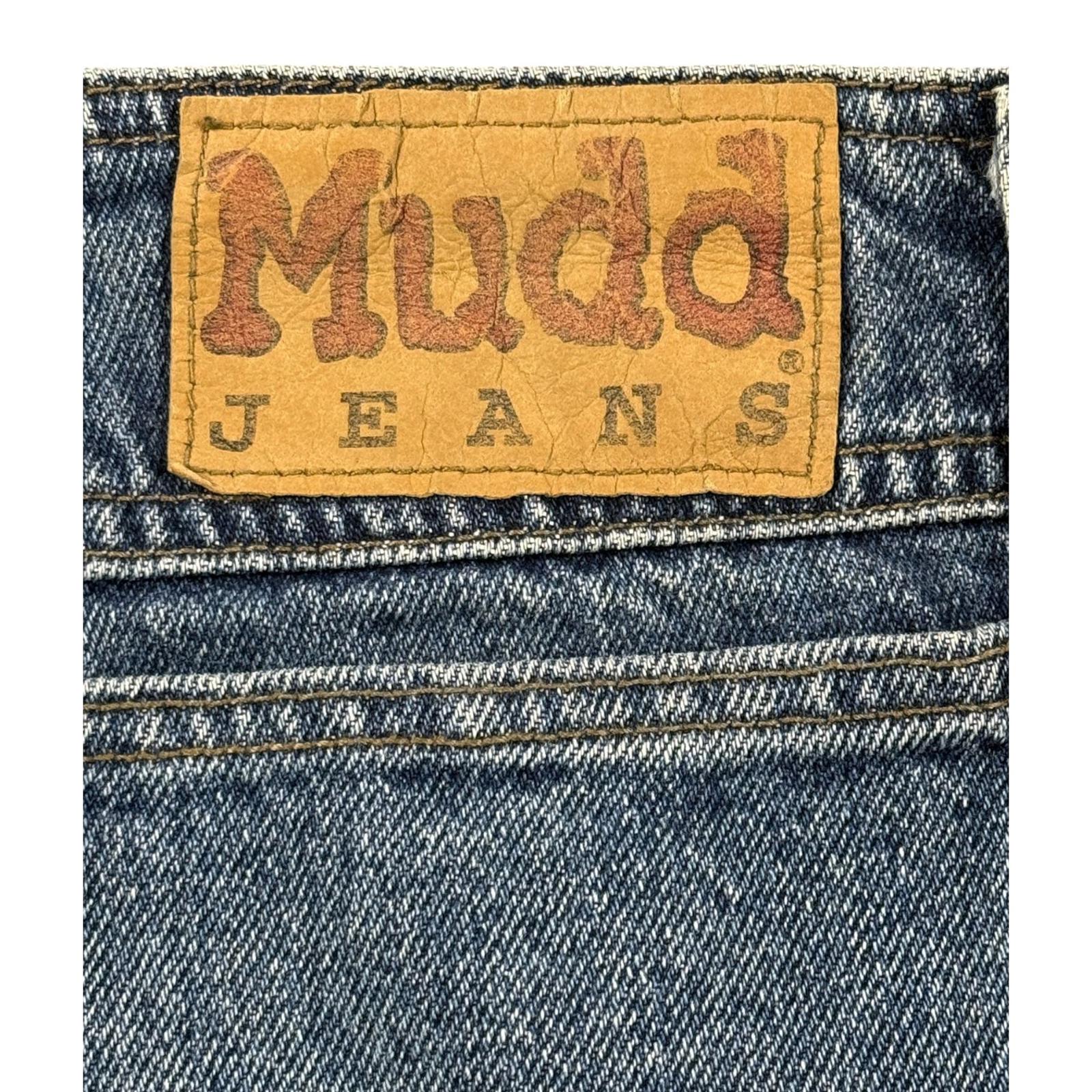 MUDD Women’s Y2K Vintage Low Cut Line Flared Denim Jean 12
