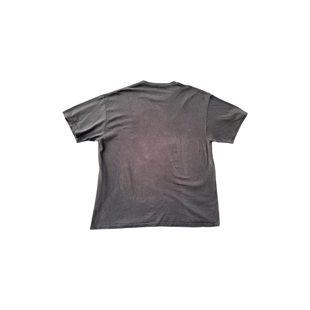Skull T-Shirt Y2K Vintage Black L