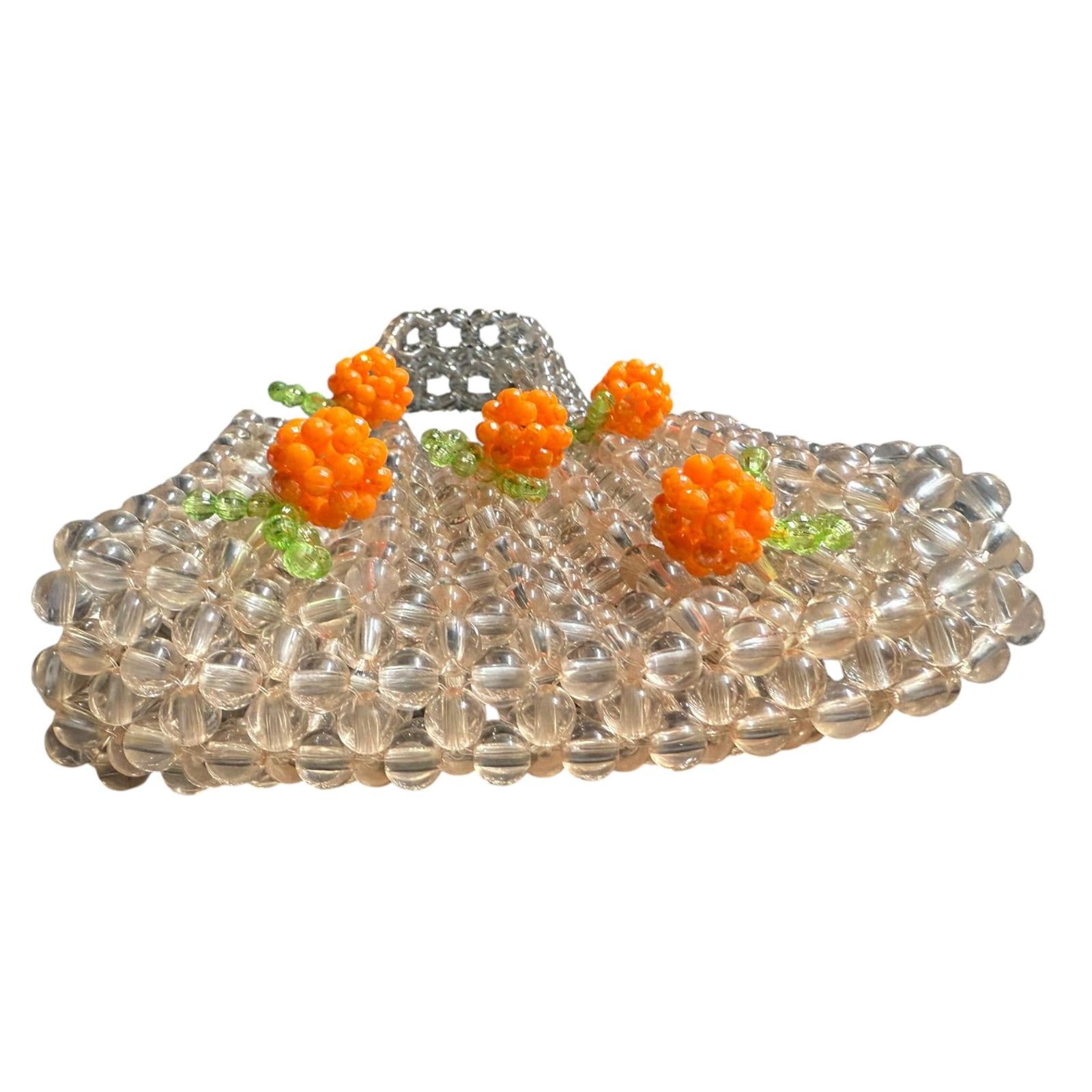 Japan Vintage Handmade Beaded Handbag